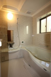 注文住宅の施工例。鹿児島浴室施工例