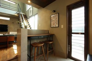 おしゃれな住宅カウンターはおしゃれに