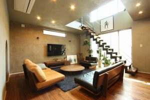 リビングおしゃれ注文住宅