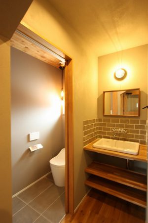 鹿児島おしゃれ住宅洗面