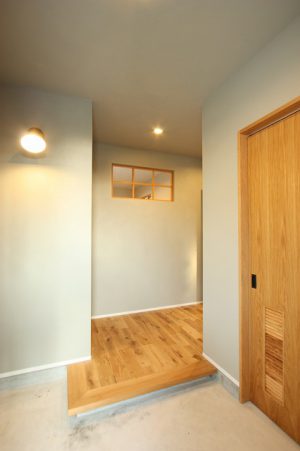 おしゃれ玄関の家