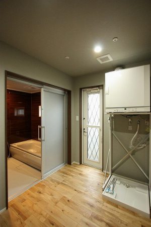 脱衣室平屋の家づくり