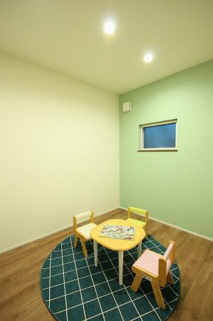 平屋子供室鹿児島の家づくり