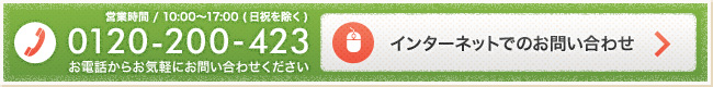 お電話・インターネットでのお問い合わせ